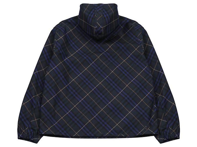 Burberry Giacca in twill a quadri da uomo - vista 4