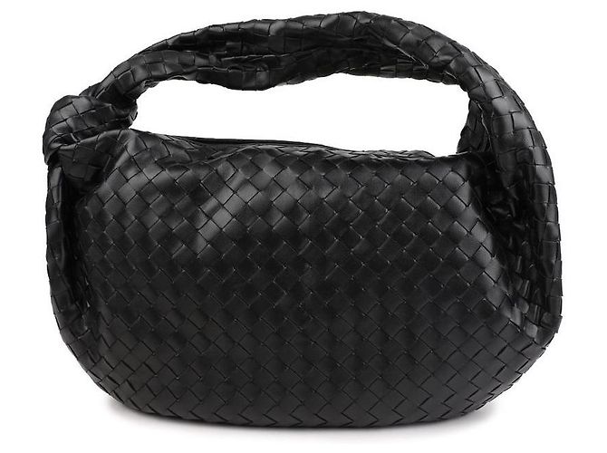 Bottega Veneta Borsa Jodie Medium Nero - vista 3