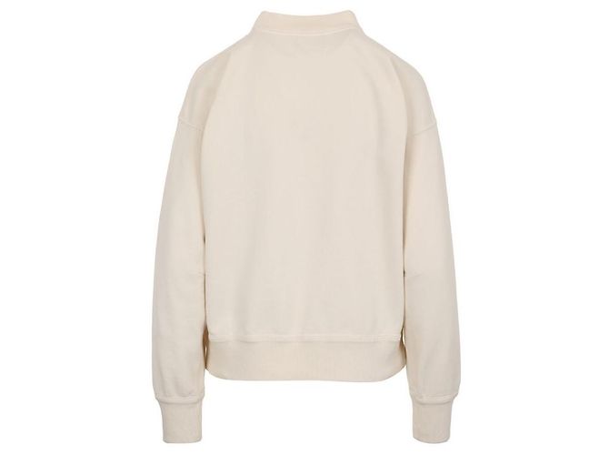 Isabel Marant Sudadera de algodón con cuello redondo Blanco - vista 6