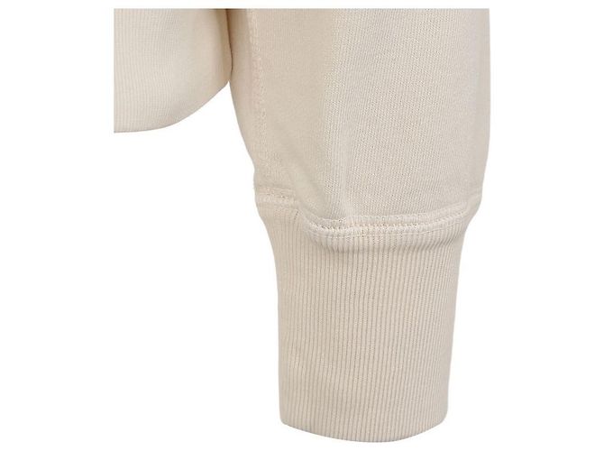 Isabel Marant Sudadera de algodón con cuello redondo Blanco - vista 9