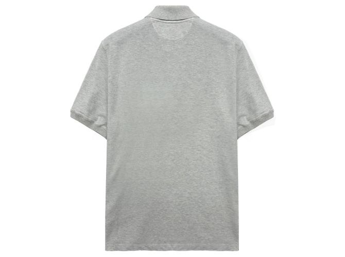 Brunello Cucinelli Kurzarm-T-Shirt mit Baumwollkragen Braun - Ansicht 2