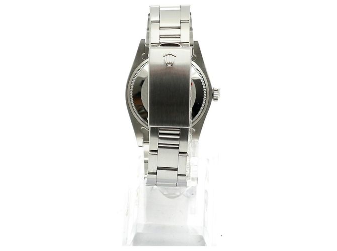 Rolex Orologio da uomo Oyster Perpetual Date con quadrante originale Argento - vista 7