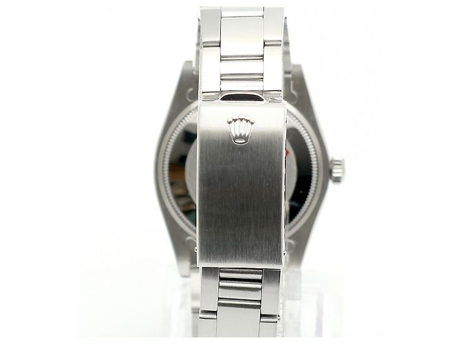 Rolex Orologio da uomo Oyster Perpetual Date con quadrante originale Argento - vista 8
