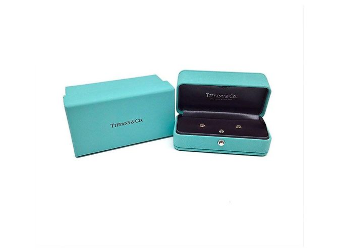 Tiffany & Co Orecchini in Oro Cuore Aperto Rosa - vista 6