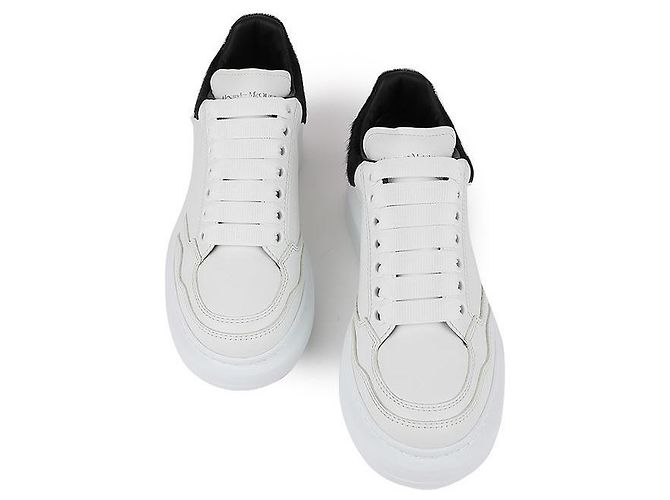 Alexander Mcqueen Sneakers oversize Bianco - vista 4