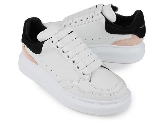 Alexander Mcqueen Sneakers oversize Bianco - vista 5