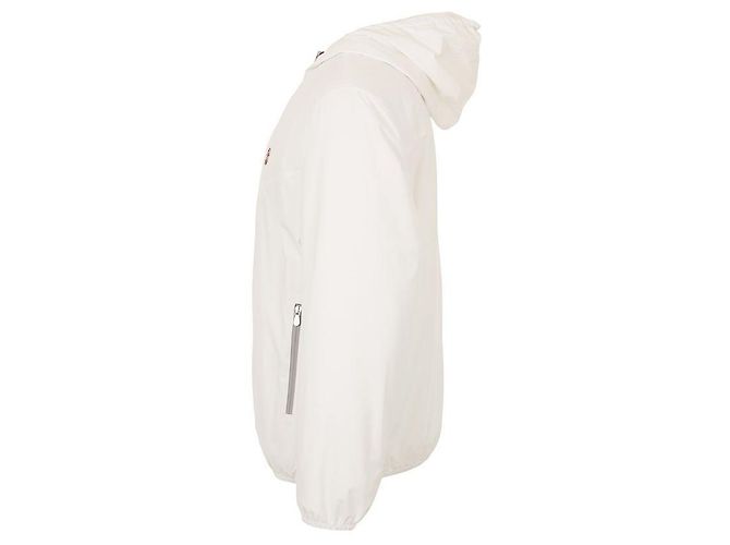 Brunello Cucinelli Bomber imbottito in nylon Bianco - vista 4