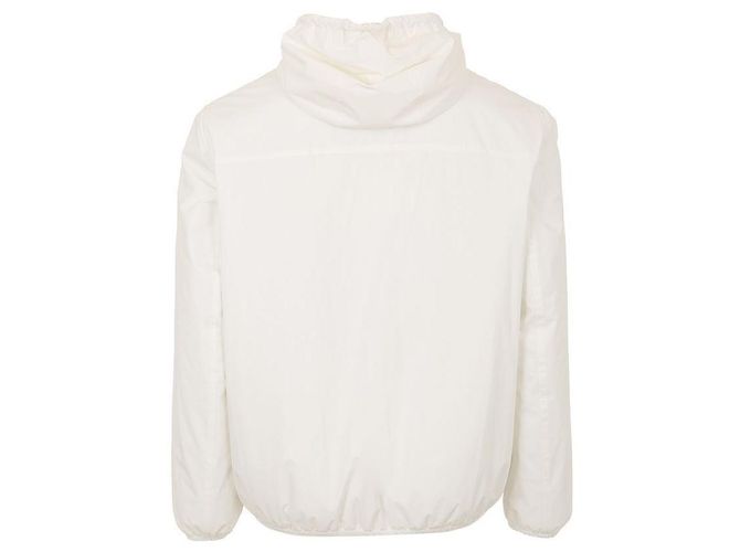 Brunello Cucinelli Bomber imbottito in nylon Bianco - vista 6
