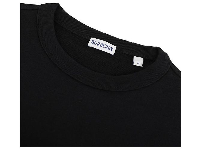 Burberry Sweatshirt en coton Check Label - vue 5