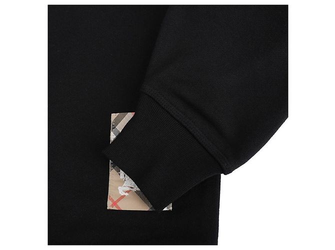 Burberry Sweatshirt en coton Check Label - vue 6
