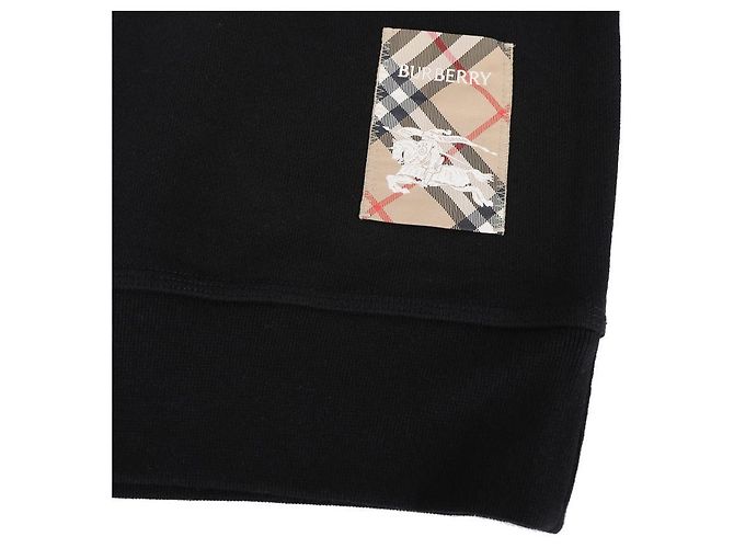 Burberry Sweatshirt en coton Check Label - vue 7