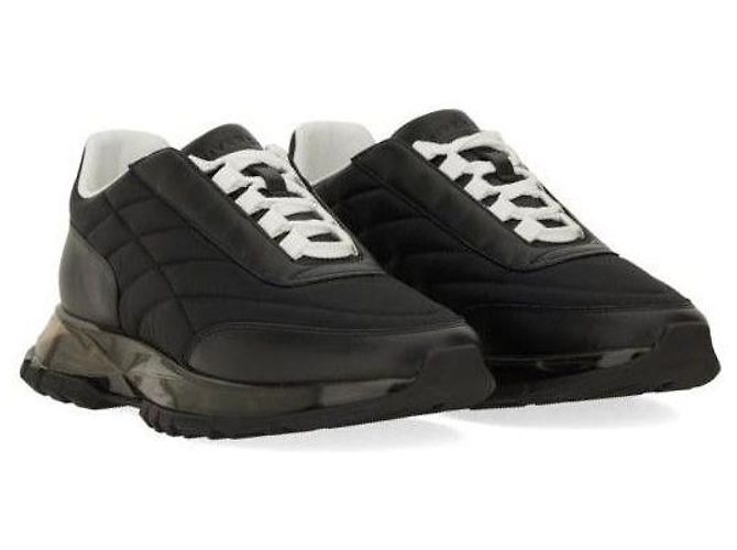 Givenchy Gepolsterte Nylon-Leder-Sneaker Schwarz - Ansicht 5