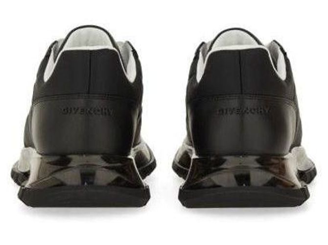 Givenchy Gepolsterte Nylon-Leder-Sneaker Schwarz - Ansicht 6