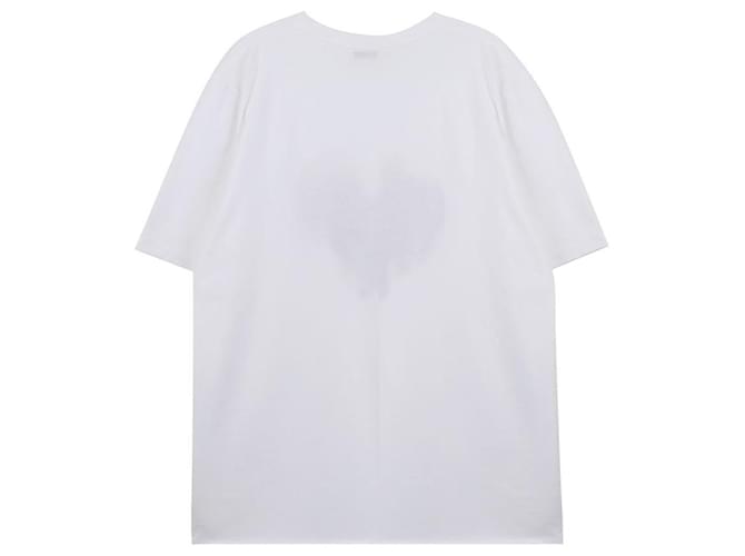 Saint Laurent Heart T-Shirt Weiß - Ansicht 5