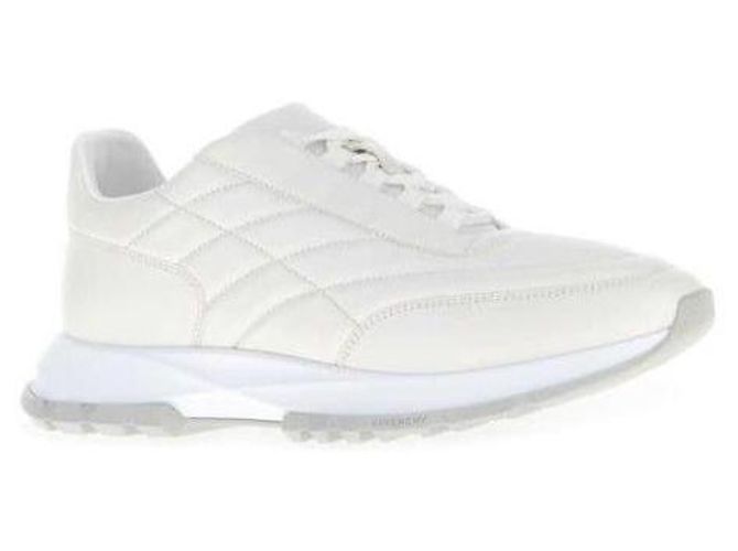 Givenchy Verblasste Leder-Sneaker Weiß - Ansicht 5