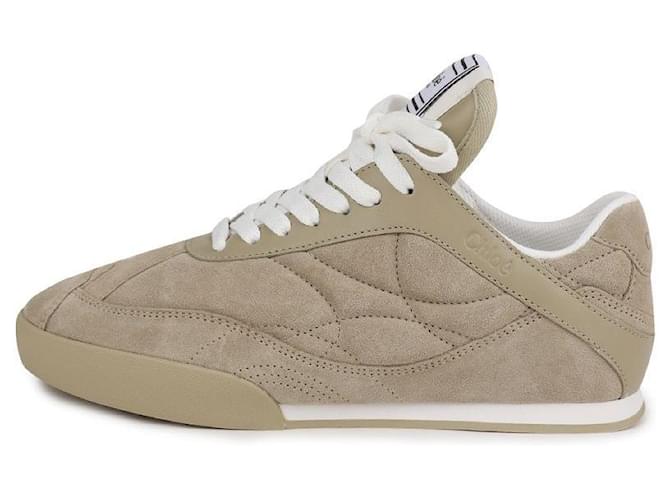 Chloé Sneakers Kick Marrone - vista 6
