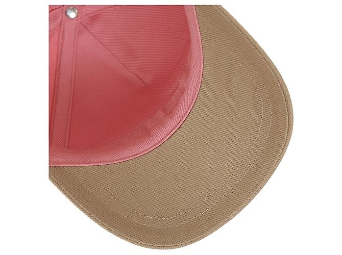 Miu Miu Drill Baseball Begonia Cap Pink - Ansicht 9