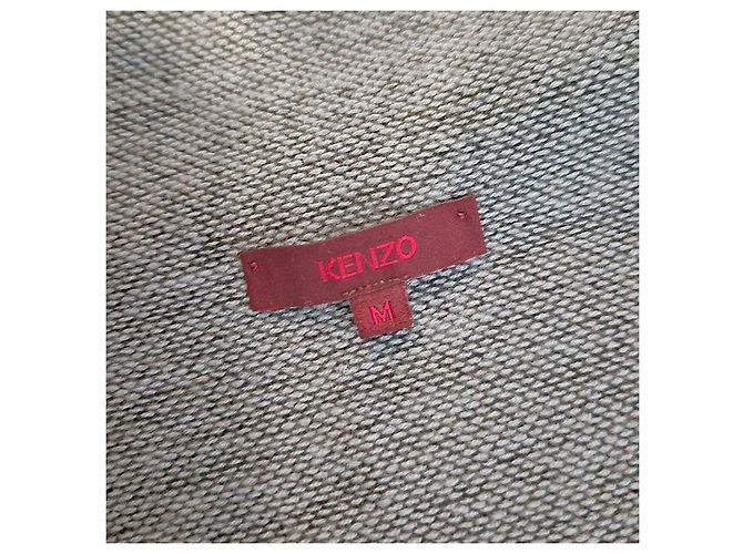 Kenzo Blumen-Woll-Cardigan mit Reißverschluss Mehrfarben - Ansicht 6