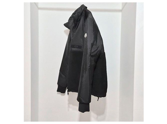 Moncler Wendbare Daunenjacke Schwarz - Ansicht 2