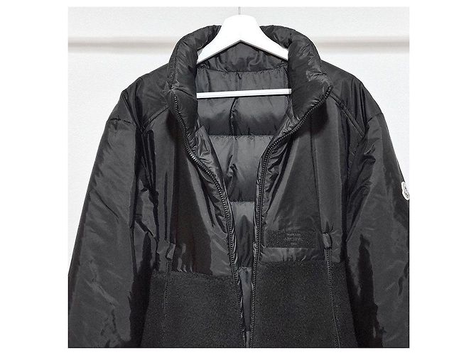 Moncler Wendbare Daunenjacke Schwarz - Ansicht 4