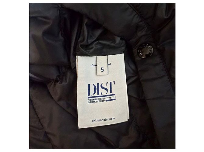 Moncler Wendbare Daunenjacke Schwarz - Ansicht 8