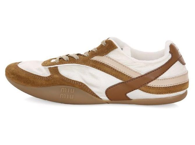Miu Miu Technische Sneaker Weiß - Ansicht 3