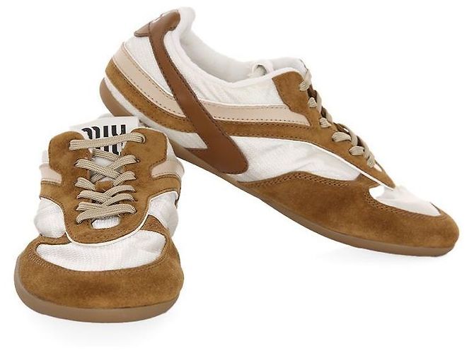Miu Miu Technische Sneaker Weiß - Ansicht 5