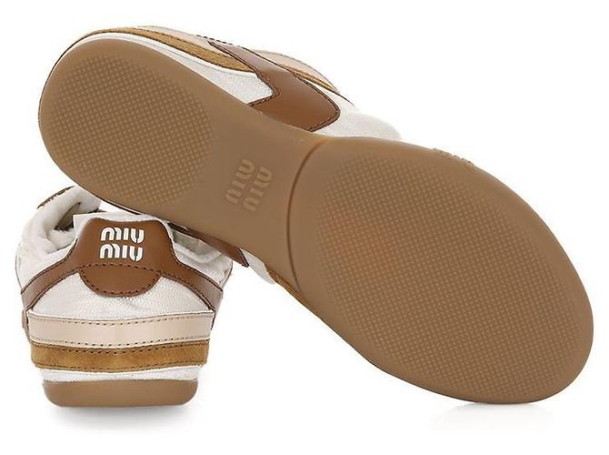 Miu Miu Technische Sneaker Weiß - Ansicht 6