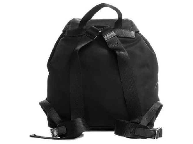 Double Prada Doppelpack-Rucksack mit Pocono Triangle-Logo ZOT Schwarz - Ansicht 3