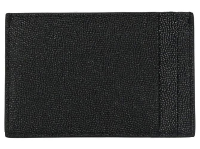 Saint Laurent Monogramm Uptown Kartenhalter Schwarz - Ansicht 3