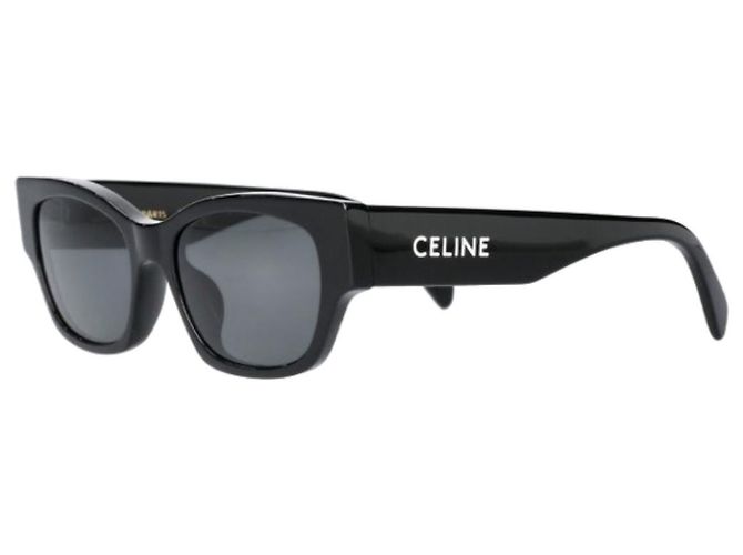 Céline Gafas de sol monocromáticas negras con logo Negro - vista 2