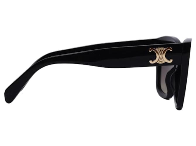 Céline Gafas de sol Triomphe Square Negras Negro - vista 3