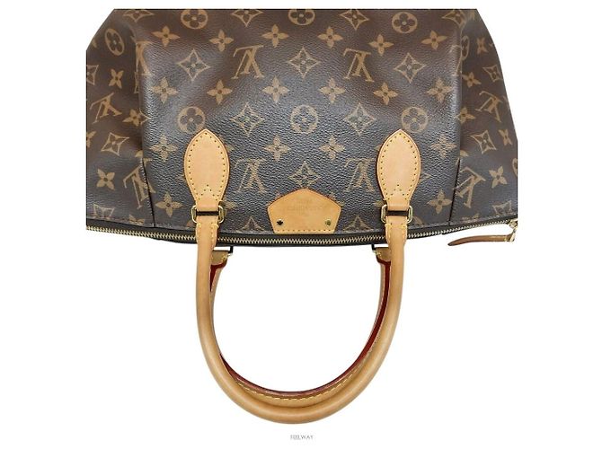Louis Vuitton Borsa Tote Turenne MM Borsa a Spalla Marrone - vista 2