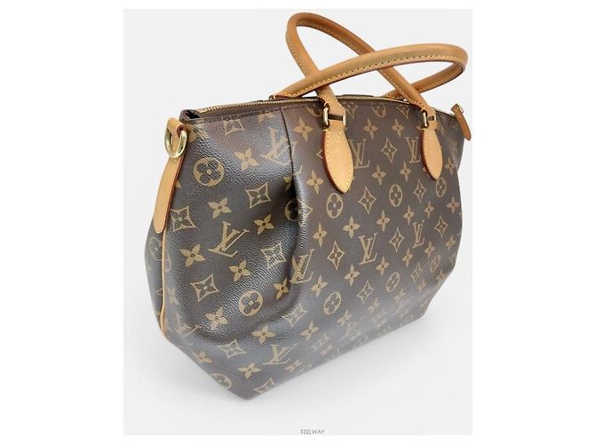 Louis Vuitton Borsa Tote Turenne MM Borsa a Spalla Marrone - vista 3