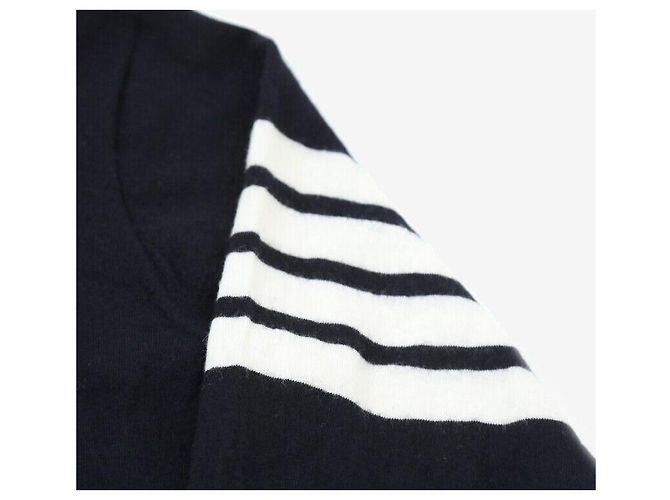Thom Browne Runder Strickarmband aus Merinowolle in Schwarz - Ansicht 6