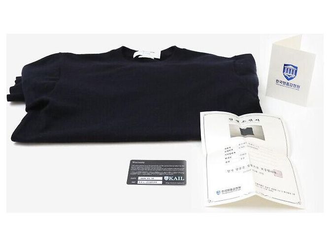 Thom Browne Runder Strickarmband aus Merinowolle in Schwarz - Ansicht 8