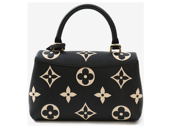 Louis Vuitton Borsa a tracolla Madeleine BB Monogram Empreinte Nera Nero - vista 3