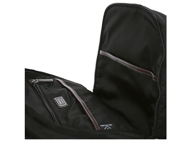 Prada Zaino in Nylon e Pelle Speedlock Nero - vista 10