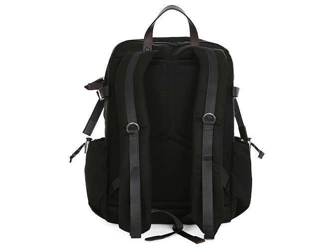 Prada Zaino in Nylon e Pelle Speedlock Nero - vista 4
