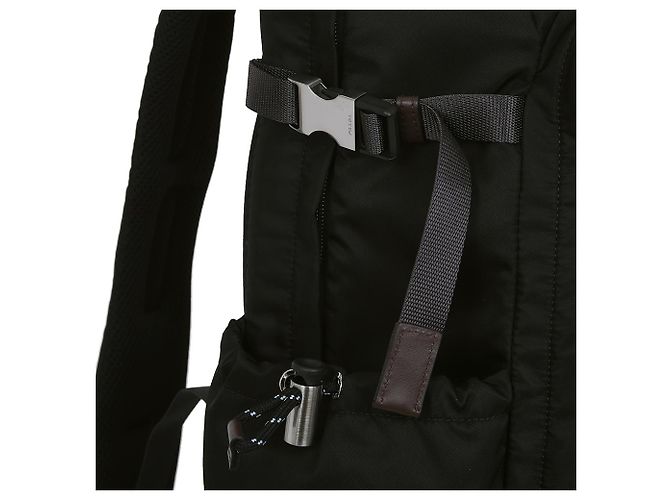 Prada Zaino in Nylon e Pelle Speedlock Nero - vista 7
