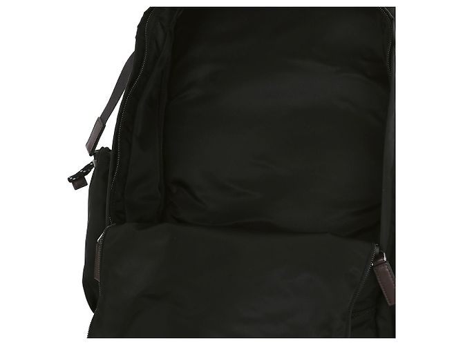 Prada Zaino in Nylon e Pelle Speedlock Nero - vista 8