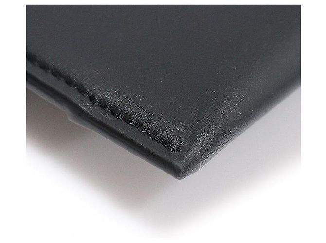 Salvatore Ferragamo Pochette Tripolio Gancini in pelle di vitello nera Nero - vista 6
