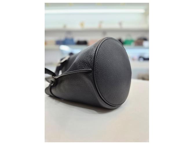 Céline Grande Borsa a Secchiello Nano Nera e Borsa a Spalla Nero - vista 16