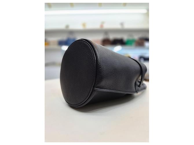 Céline Grande Borsa a Secchiello Nano Nera e Borsa a Spalla Nero - vista 17