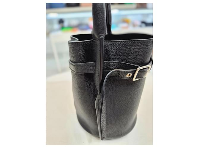 Céline Grande Borsa a Secchiello Nano Nera e Borsa a Spalla Nero - vista 19
