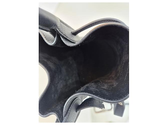 Céline Grande Borsa a Secchiello Nano Nera e Borsa a Spalla Nero - vista 23