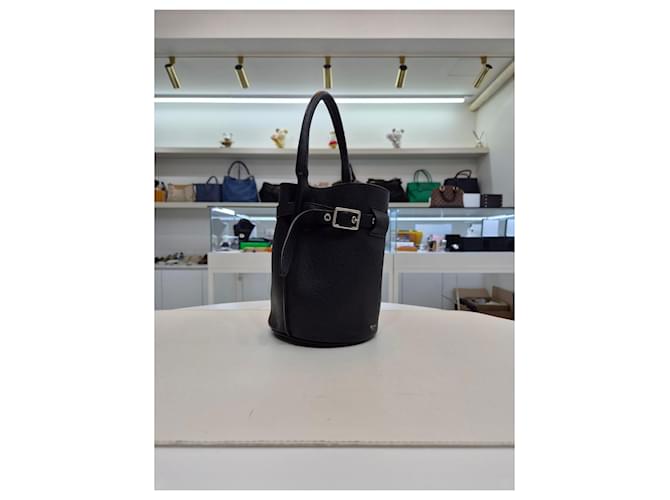 Céline Grande Borsa a Secchiello Nano Nera e Borsa a Spalla Nero - vista 5