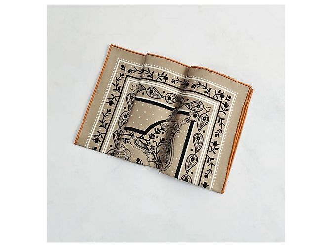 Hermès Bandana Twilly Silk Scarf - view 8