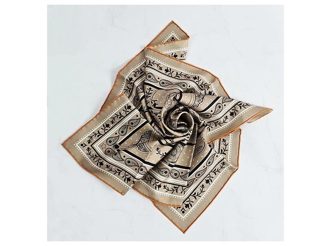 Hermès Bandana Twilly Silk Scarf - view 9