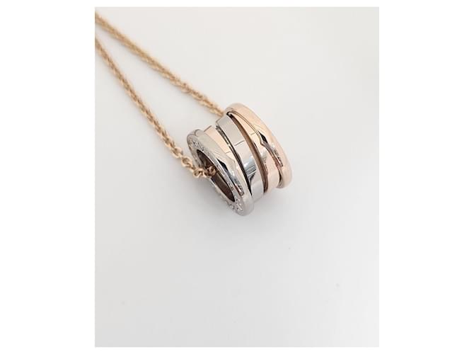 Bulgari Collar de oro combinado Blanco - vista 13
